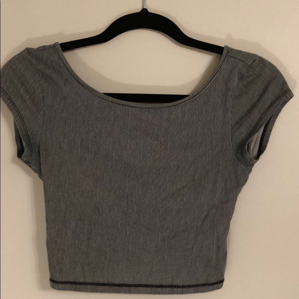 Striped Crop Top